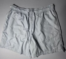 Nike Club Essentials 6 Woven Flow Shorts Size Large Pure Platinum White