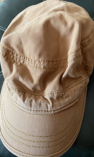 Free Authority tan military style cap 