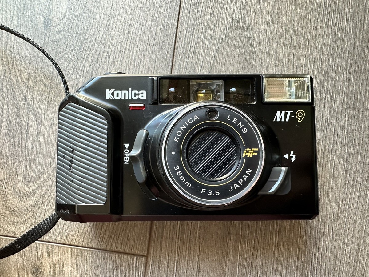 Konica MT 9 Af 35 MM For 3,5 Point And Shoot / Tested Includes