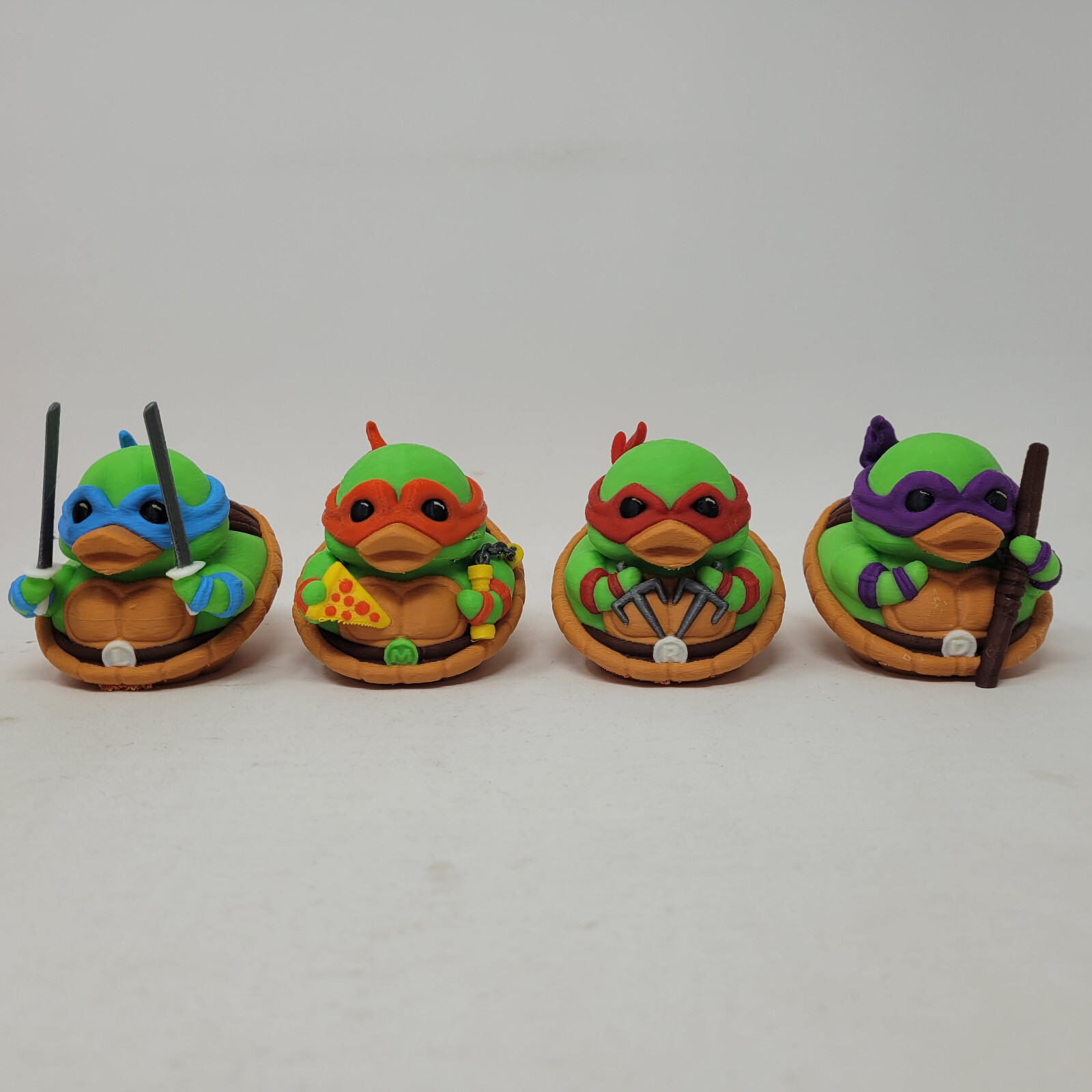 Leonardo Raphael Michelangelo Duck Teenage Mutant Ninja Turt