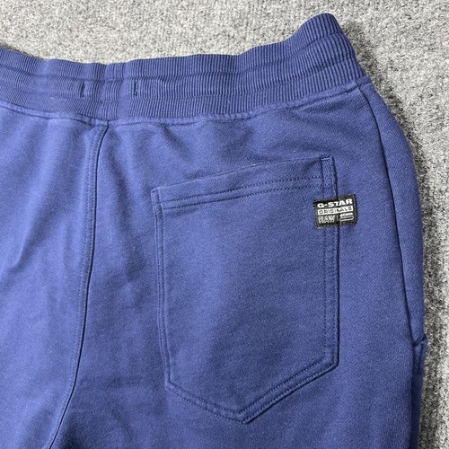 G-Star Raw Joggers Mens Medium Blue Core Outline Tapered Sweat Pants - 第 11/12 張圖片