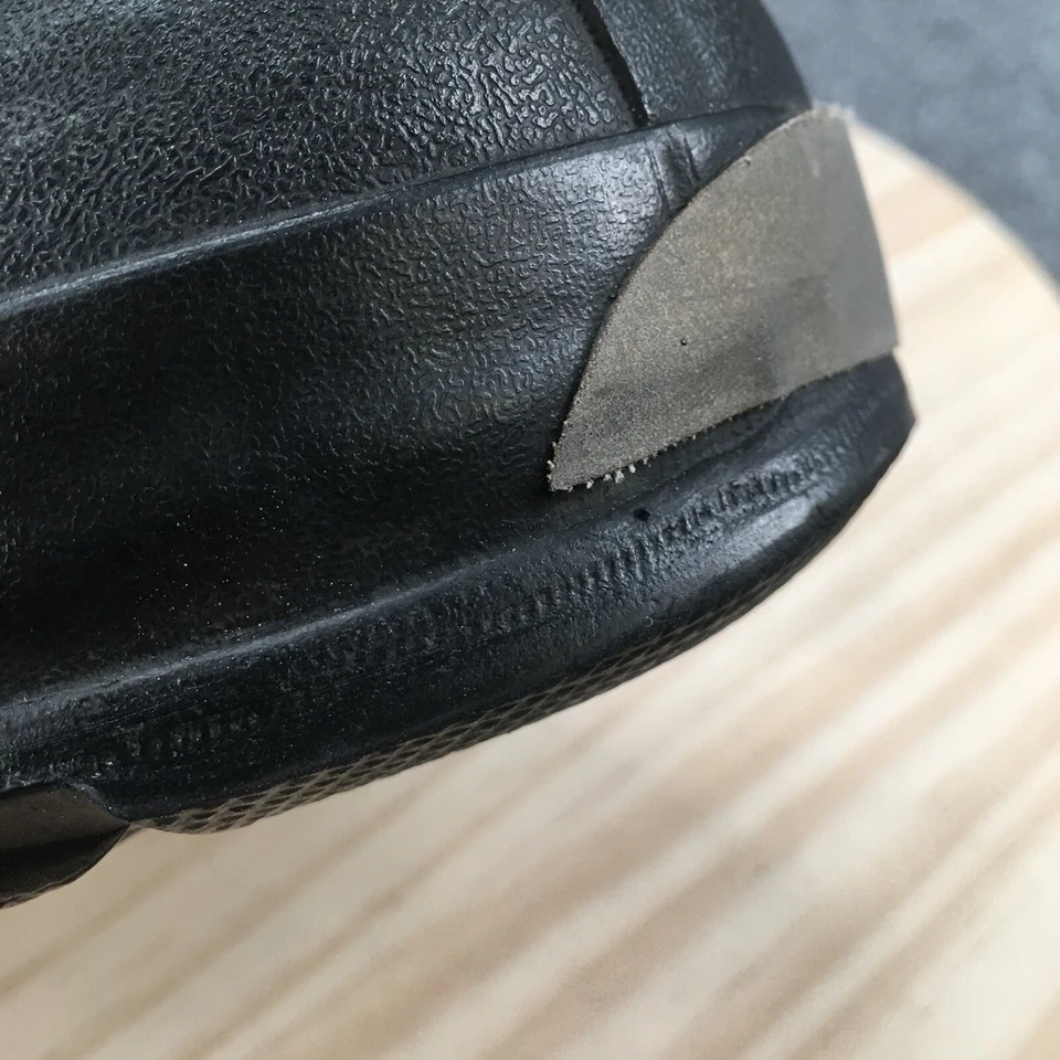 Botas Thorogood para Hombres 16 Cremallera Frontal Impermeable Trabajo Bota de Lluvia Negro Goma Foto 4 de 4