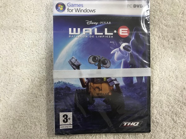 WALL E  BATALLON LIMPIEZA PC NUEVO PRECINTADO SEALED DVD THQ DISNEY PIXAR WALLE