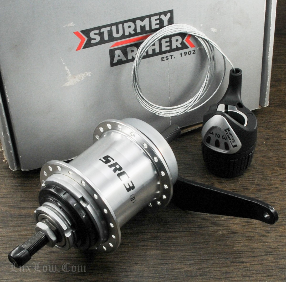 Sturmey Archer SRC 3 Speed Coaster Brake Bike HUB 36h Shifter