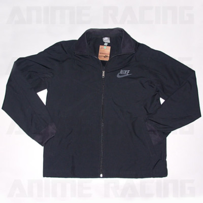 nike black cord track jacket