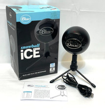 Blue Snowball iCE USB Mic for Recording  Streaming on PC  Mac - Black