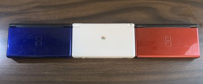 Big Lot Of Nintendo DS Lite Handheld Console With games + 3 Chargers No Stylus