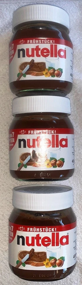 NUTELLA altes Rezept/alte Rezeptur 400gr., ungeöffnet - MHD 25.05.2012 - Bild 3 von 4