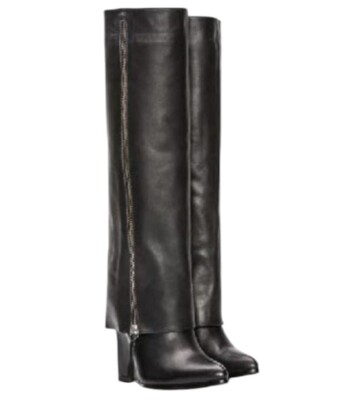 Stiefel Keilabsatz Hochwertige Lederstiefel Marke Saba Hilbert