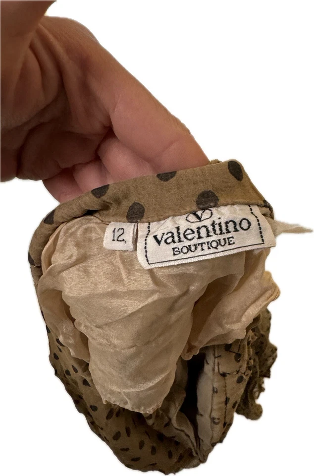 Vintage VALENTINO Boutique Skirt Italy - Image 2 of 2