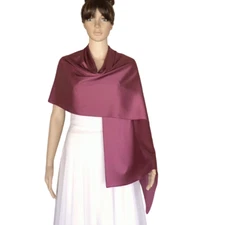 Baton Rouge Shawl. Silk Long Scarf. Silk Wrap Scarf. Soft Silk Shawl.