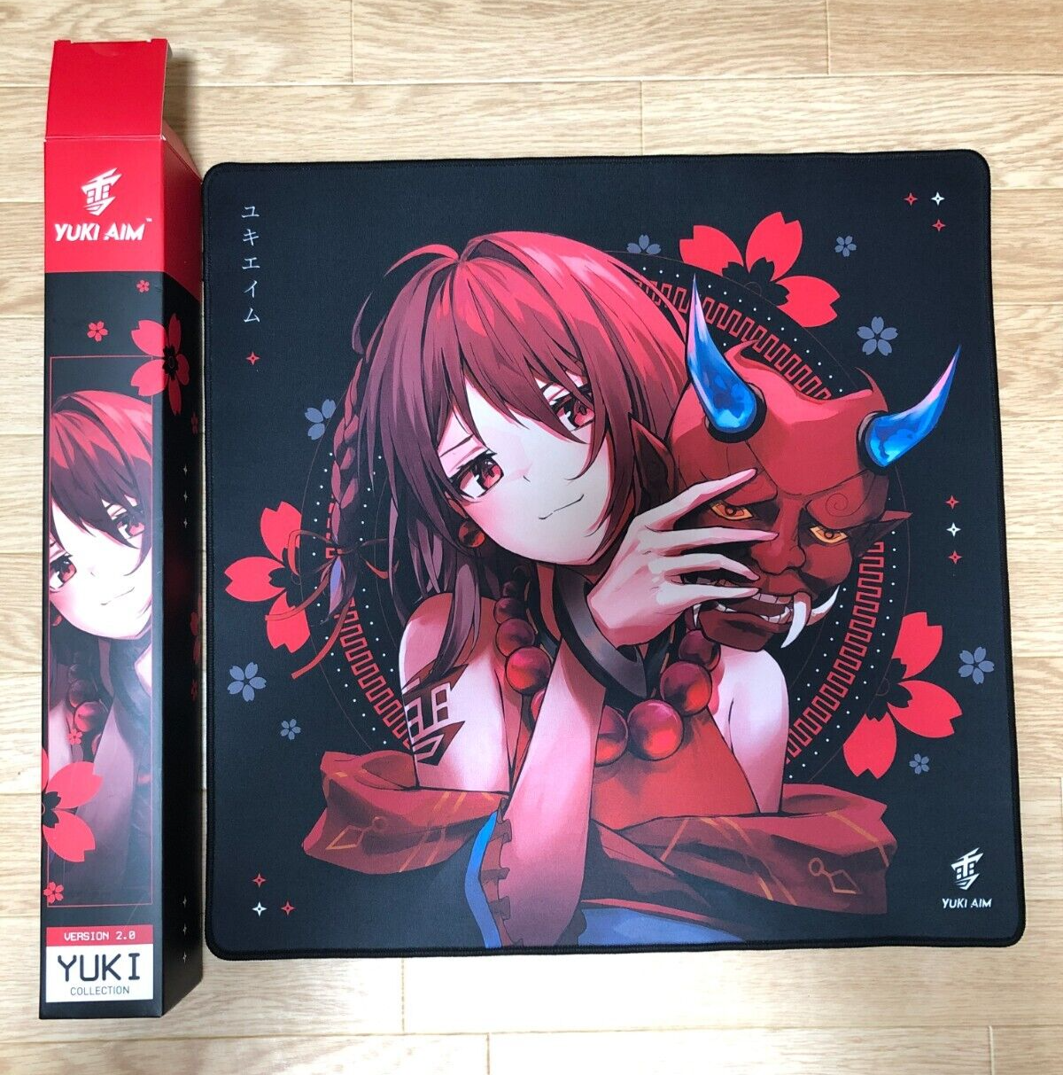 YUKI AIM 2022 DROP 1 LARGE ONI YUKI PAD LIMITED Black FPS mousepad Unused