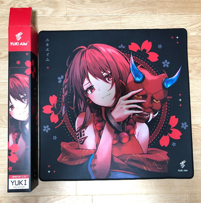 YUKI AIM 2022 DROP 1 LARGE ONI YUKI PAD LIMITED Black FPS mousepad ...