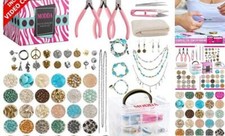 Deluxe Jewelry Making Kit with Video Course, Includes Instructions, Beads,