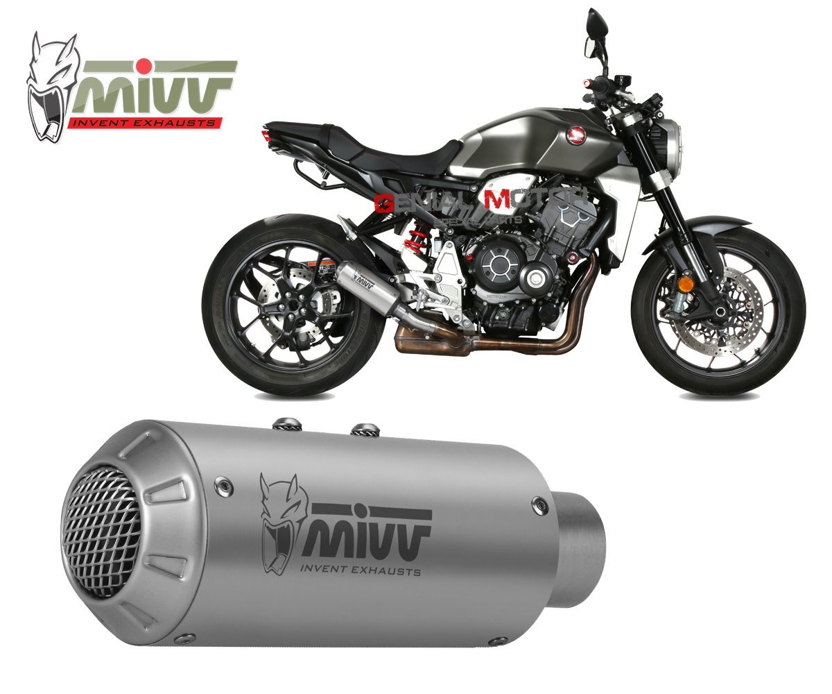 Mivv Approved Exhaust Muffler MK3 Steel for HONDA CB 1000 R 2018