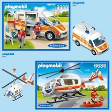 * PLAYMOBIL 6685 6686 * AMBULANCE / HELICOPTER * Spares * SPARE PARTS SERVICE *