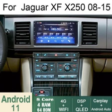 Car Android Gps Navigation Wifi For Jaguar Xf X250 08-15 Radio Carpaly Audio