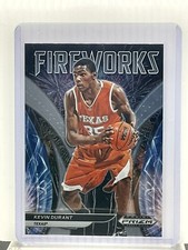 2022-23 Prizm Draft Picks Basketball Fireworks #FW-KD Kevin Durant
