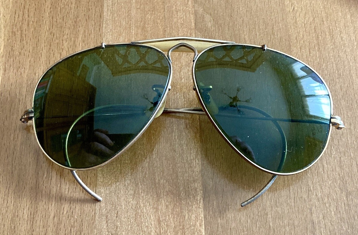 RAY BAN Aviator occhiali da sole vintage anni '60 - Main Image