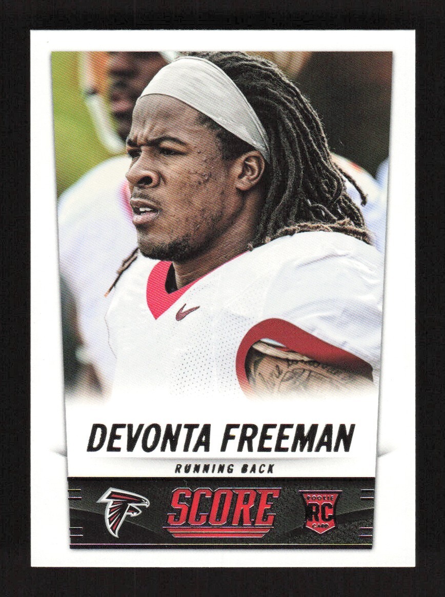 2014 Score Football Devonta Freeman RC #365 Atlanta Falcons