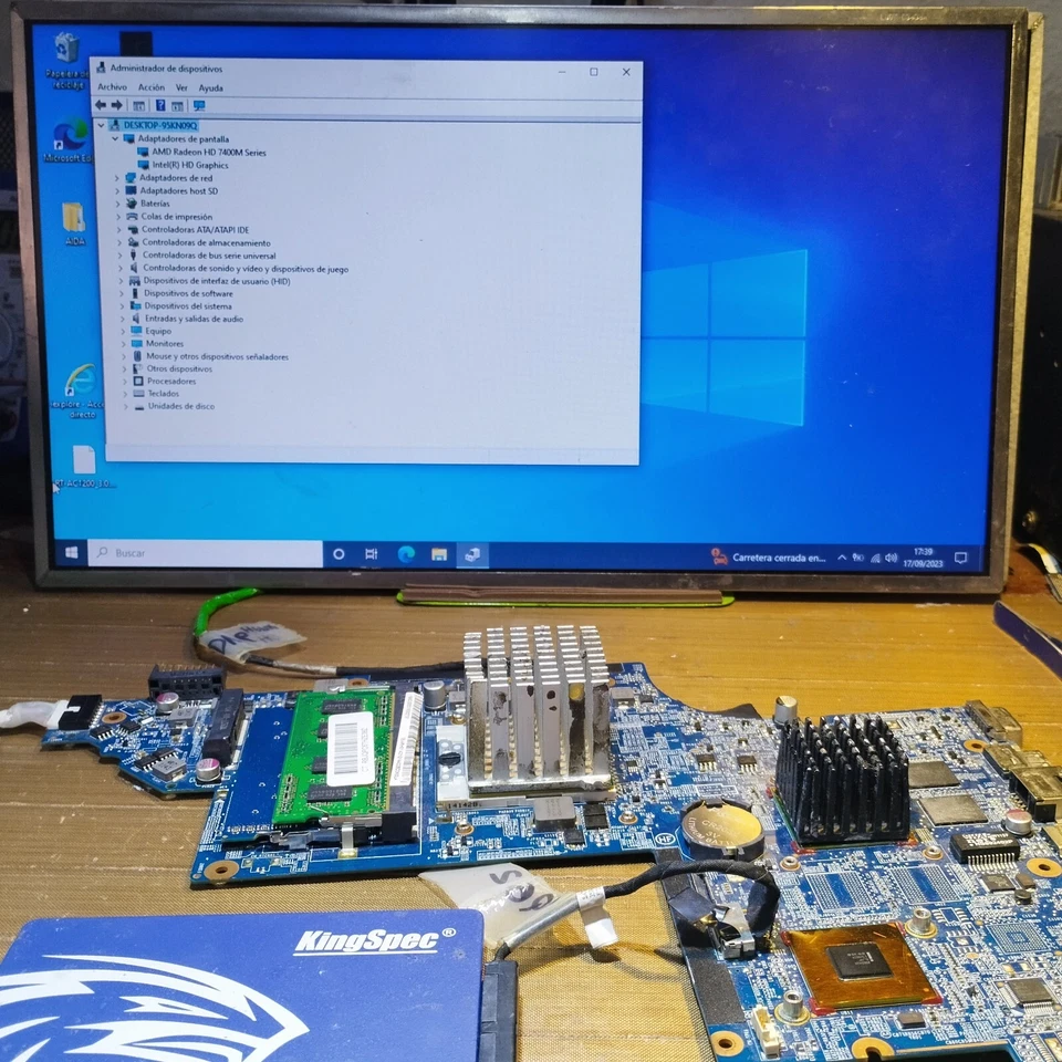 Placa Motherboard HP DV6 DV6T  , HPMH-41-AB6200-E00G , 665345-001 , Intel - Image 3 of 3