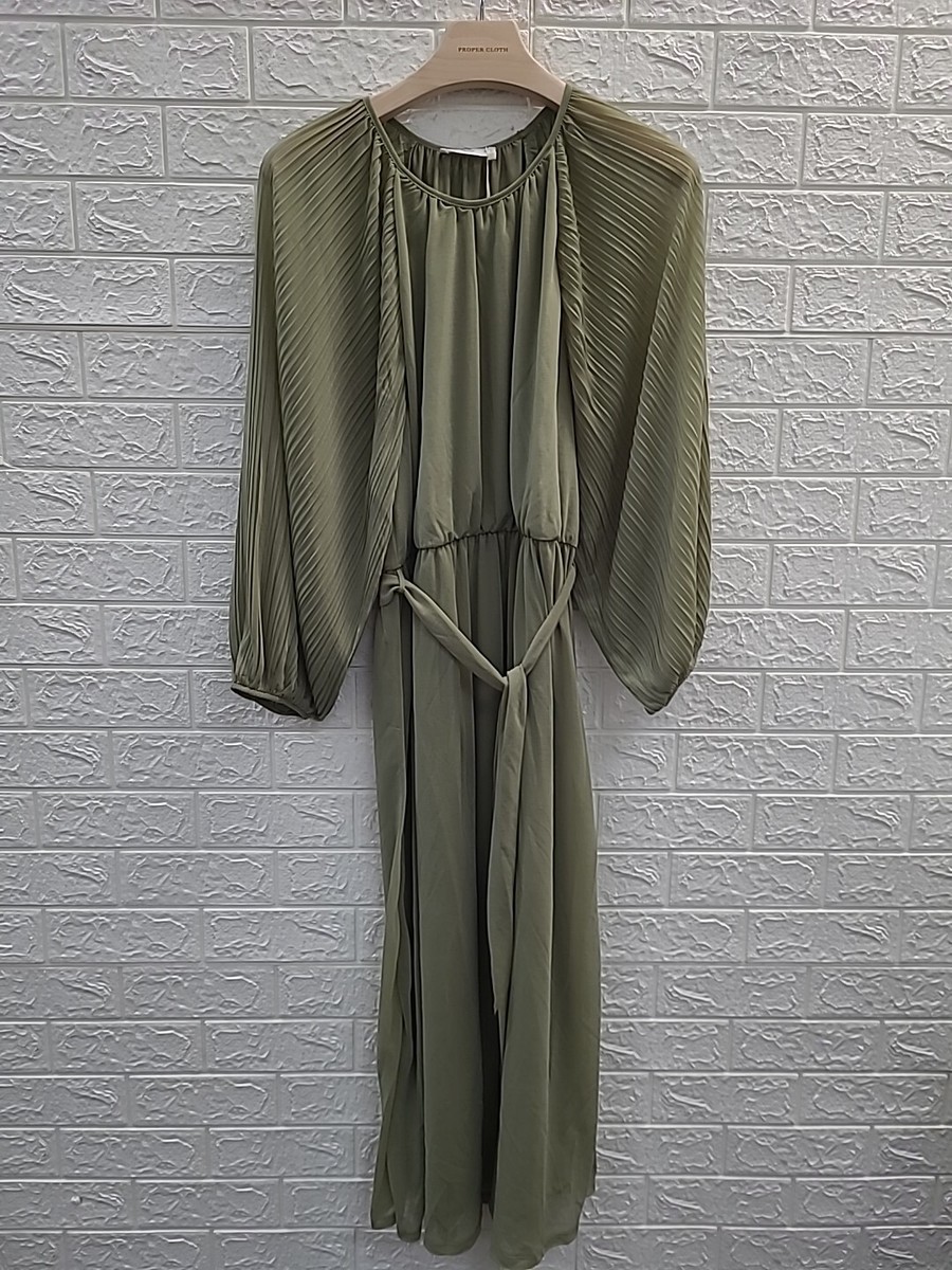 knee length dresses for ladies Mango Yellow Full Maxi Dress main image 0