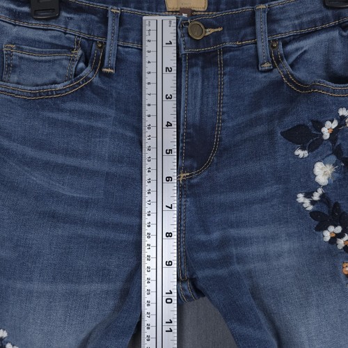 Jeans Driftwood Jackie ricamato donna 28 (veste 28x30) blu vestibilità classica denim - Foto 7 di 13