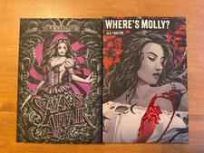 UNSIGNED Mystic Box - HD Carlton - Where's Molly and Satan's Affair - Book NEW