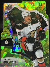 Jamie Drysdale 2021-22 Allure Rookies Green Rainbow #142 Die-Cut 93/99 -RC Ducks