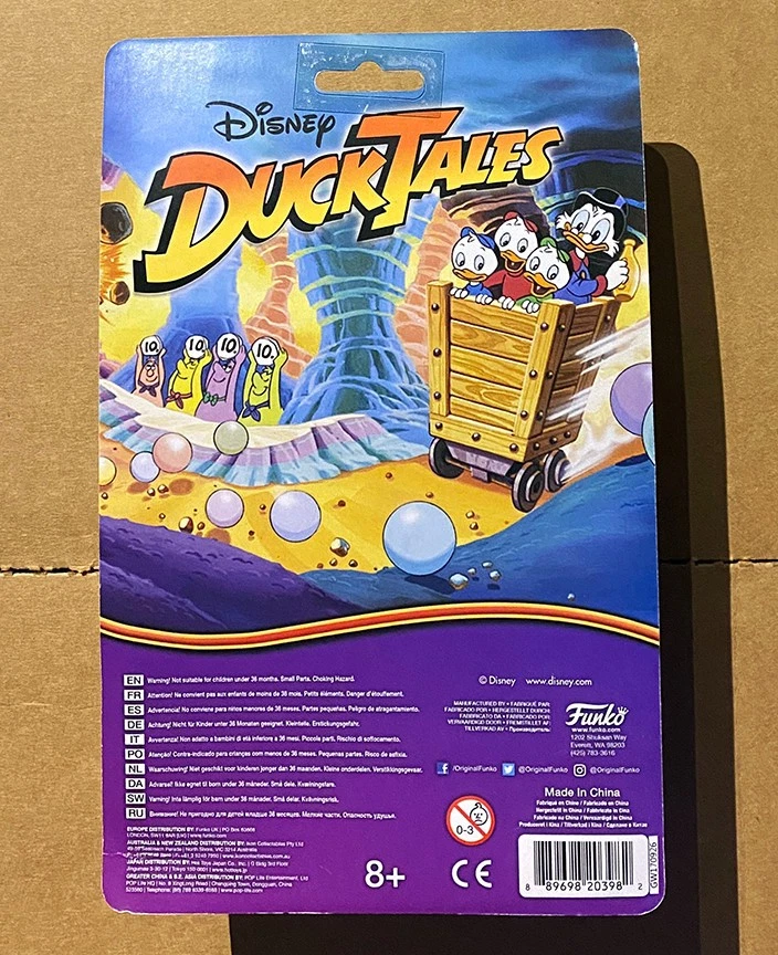 Figura de acción coleccionable DuckTales UNCLE SCROOGE Funko clásico Disney tarde Foto 4 de 4