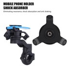 Quad Lock Anti Vibration Handlebar Mount Motorcycle Bicycle Phone Holder Kit