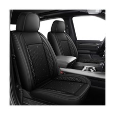 Seat Covers Fit for Dodge RAM 1500/2500/3500 2002-2025 2026: Faux Leather Sof...