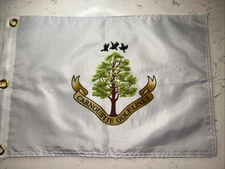 CARNOUSTIE GOLF LINKS PIN FLAG WITH GROMMETS FREE SHIP AUTOS PGA BRITISH OPEN
