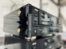 Akai GX-75 MKII High End 3-Kopf Kassettendeck revidiert & Original Fernbedienung