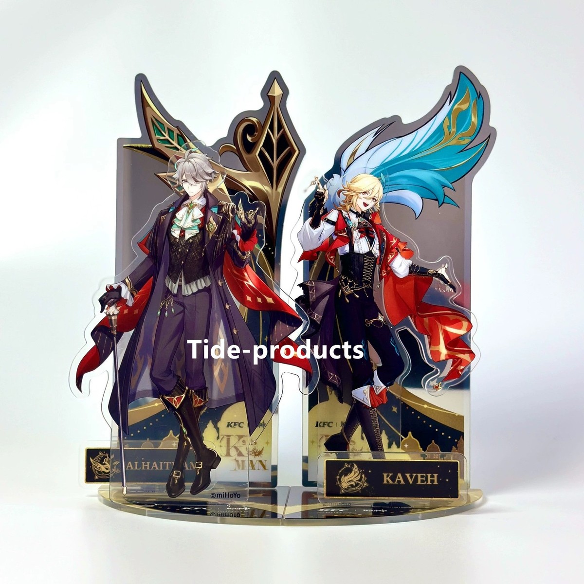 2025 KFC Mihoyo Genshin Impact Alhaitham Kaveh Acrylic Figure