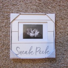 NEW Sneak Peek Ultrasound Sonogram Picture Photo Frame Malden 8X8