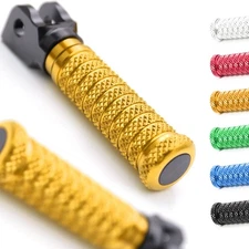 Gold POLE Riser Front Foot Pegs For Brutale 675 12 13 14 15 16
