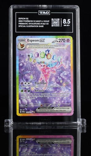 Espeon ex graded TAG 8.5 for sale on eBay