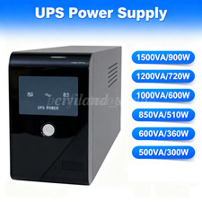 40dB Instant Backup Energy-Saving UPS Power Supply 500VA-1500VA 6H 90 Charge