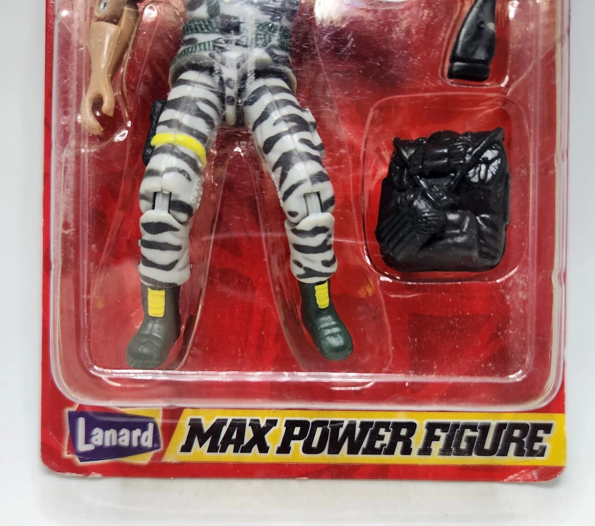 SEALED Vintage 1999 LANARD "The Corps!" Max Power Figure Carded
