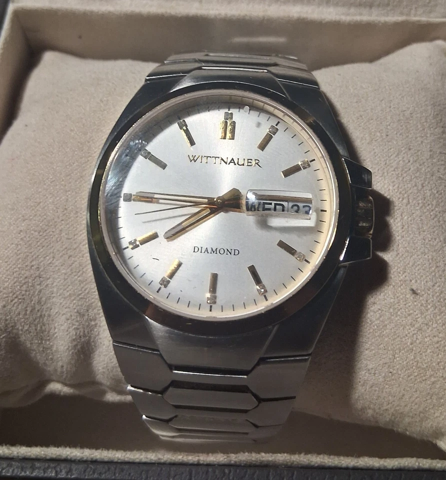 Nuevo Reloj Wittnauer Diamante Acero Inoxidable. Foto 2 de 4