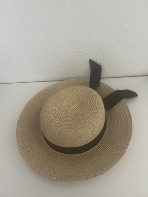 Panamahut Damen Herren Sonnenhut Strohhut Sommerhut Fedora Hut Strandhut L/XL