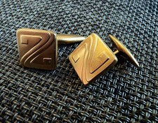 2 Gold-Manschettenknöpfe Z 585er/14kt  7g 
