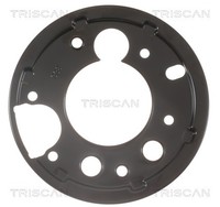 Hinterachse Rechts Triscan 8125 23213 Spritzblech, Bremsscheibe FüR MERCEDES-BEN