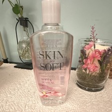 Avon Skin So Soft Soft  Sensual Bath Oil Floral Scent Argan Oil 16.9 fl oz