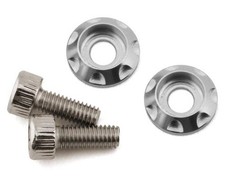 Team Brood BRO-TBR-M3MWKITHSS8 M3 Motor Washer Heatsink w/Screws Silver 2 8