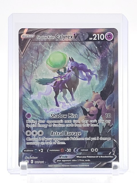 Shadow Rider Calyrex V #172 (Chilling Reign (2021))