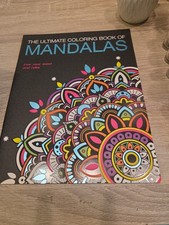 The Ultimate Adult Coloring Book of Mandalas- Free Your Mind Relax