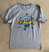 NHL ICE HOKEY STANLEY CUP CHAMPIONS TSHIRT 2019 M MEDIUM 