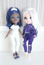 Rainbow High Bundle Amaya Raine & Krystal Bailey. Restyled. GC.
